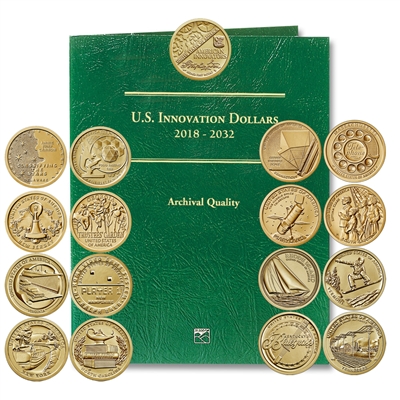 Details about   2018 S,P,D $1 American Innovation Dollars 1st Patent 3 Coins in Sale With BoxCOA 