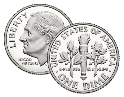 2-coin-set 2018 S Silver Kennedy Half Dollar ROOSEVELT DIME Deep Cameo Gem Proof 