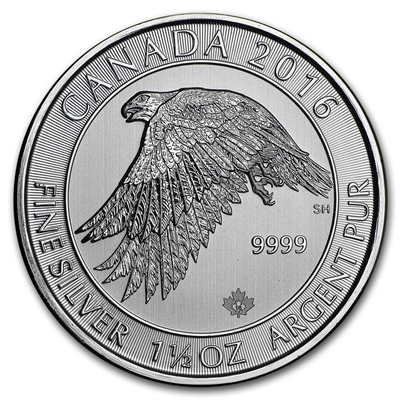 2015 1.5 oz $8 Canadian Silver Polar Bear and Cub Coin